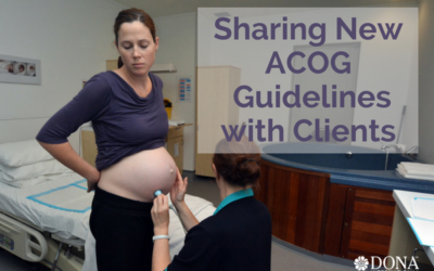 Six New Care Recommendations that Every Birth Doula Should Share with Their Clients