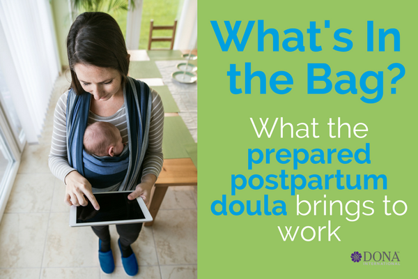 Modern “Mary Poppins” – A Guide to The Professional Postpartum Doula Bag