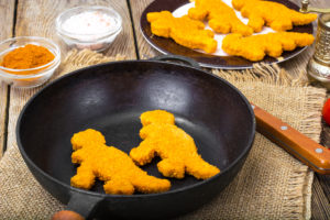 Fish nuggets for kids Dinosaurs