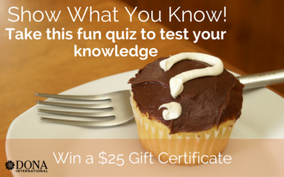 A Fun Quiz on Abbreviations Used in the Childbearing Year – Enter to Win a DONA Gift Certificate