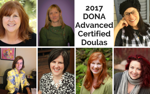 Congratulations to DONA’s Newest Advanced Certified Doulas