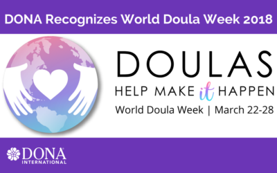 World  Doula Week 2018 – “Doulas Make It Happen”
