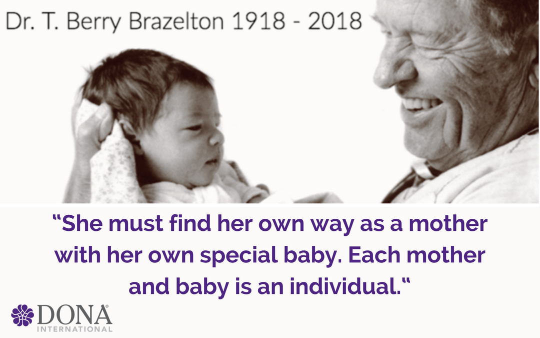 DONA International Recognizes the Contributions of the Amazing T. Berry Brazelton, MD
