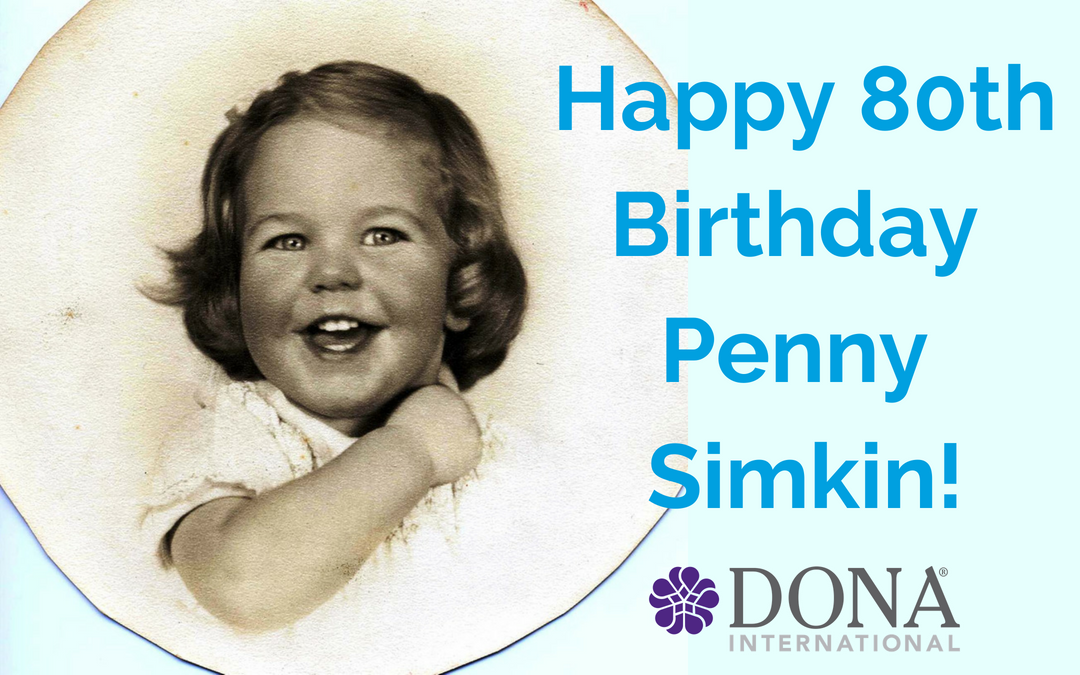 Happy 80th Birthday to DONA Founder Penny Simkin