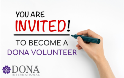 Meet DONA International’s Newest Board Members & an Invitation for YOU!